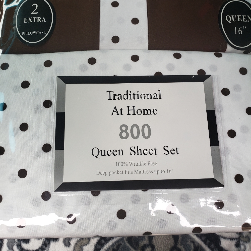 New sheets set